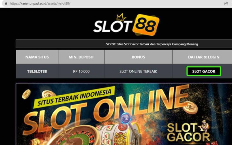 login situs judi